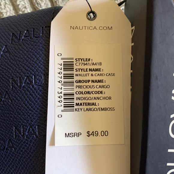Nautica… Two Piece Set… RFID Wallet and ID/ Card Case - Picture 10 of 10